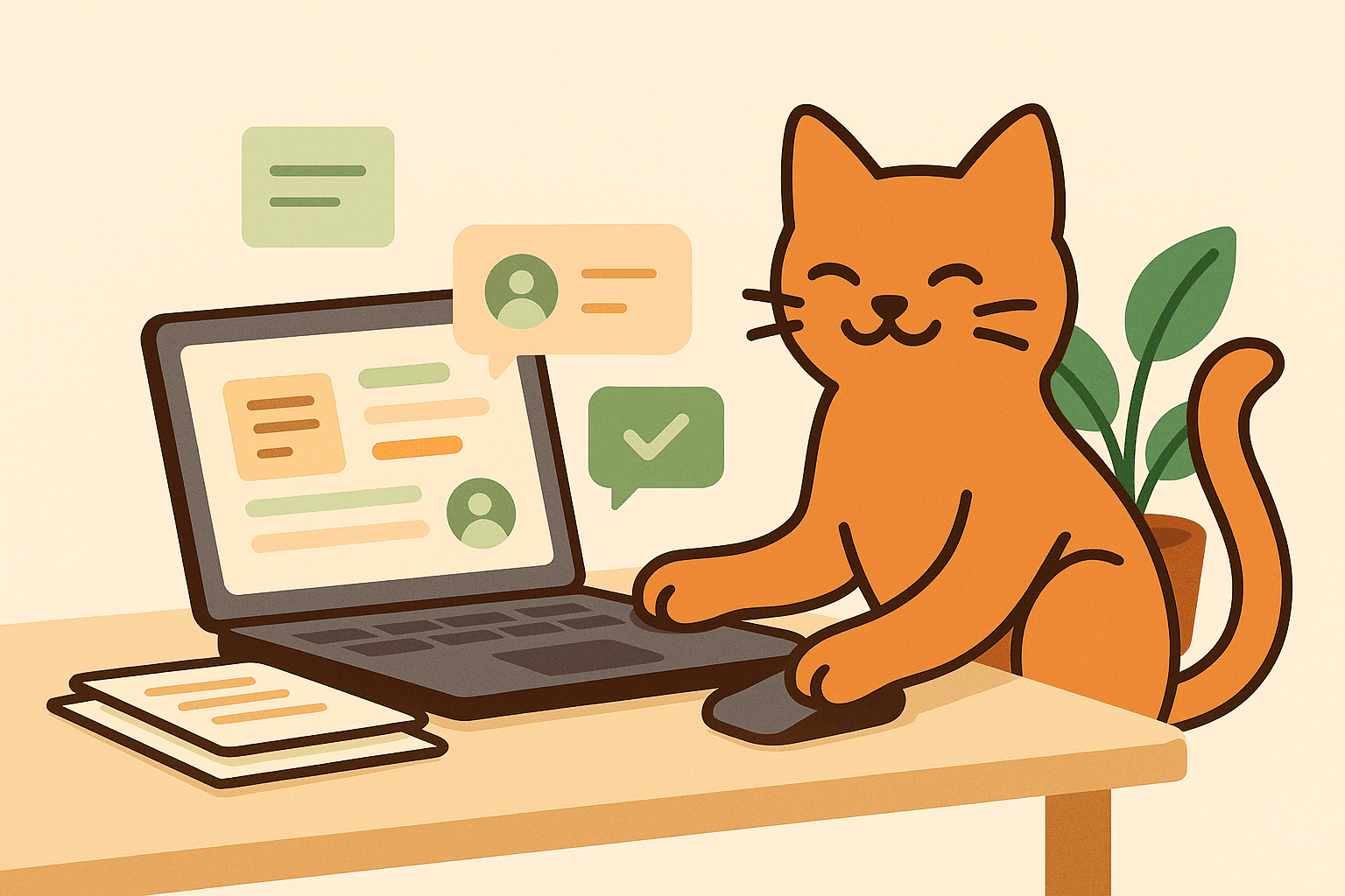 L’équipe MiaouVDI à l’œuvre